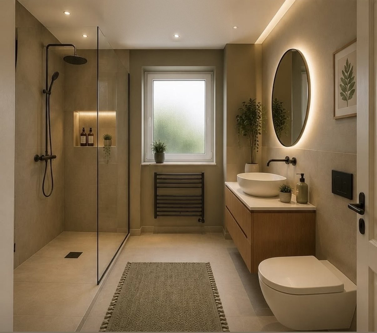 Salle de bain après rénovation